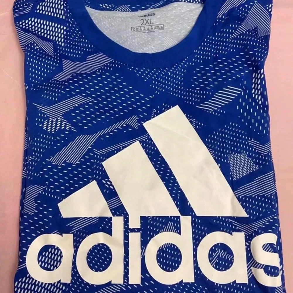 Men’s adidas Essentials Allover Print Tee Size 2XL